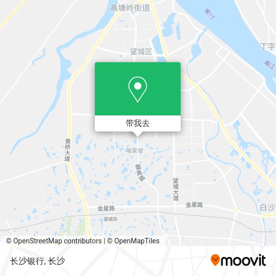 长沙银行地图