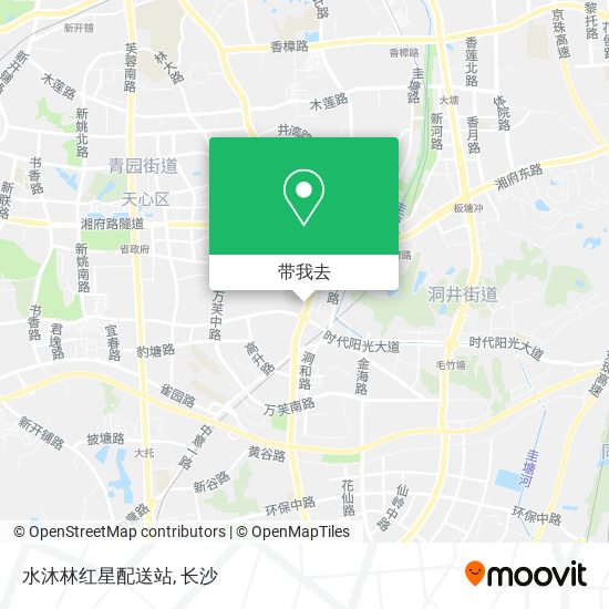 水沐林红星配送站地图