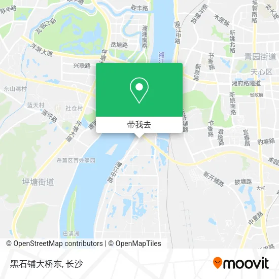 黑石铺大桥东地图