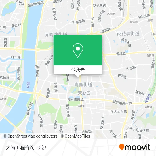 大为工程咨询地图