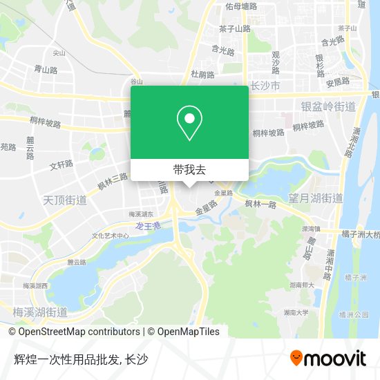 辉煌一次性用品批发地图