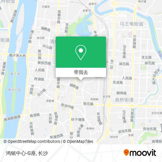 鸿铭中心-G座地图