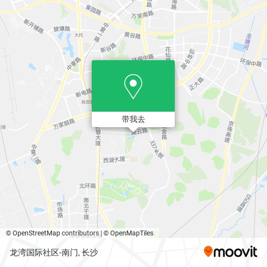 龙湾国际社区-南门地图