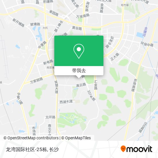 龙湾国际社区-25栋地图