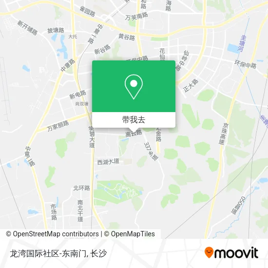 龙湾国际社区-东南门地图