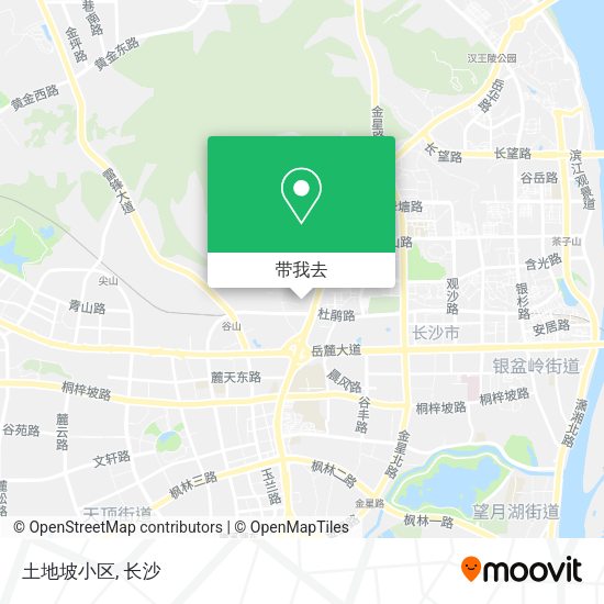 土地坡小区地图
