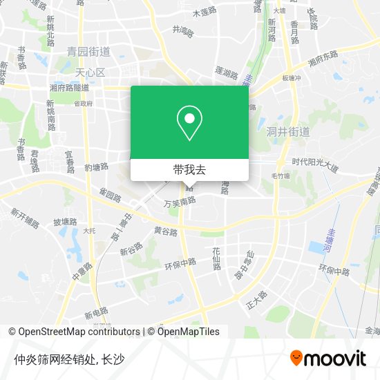 仲炎筛网经销处地图