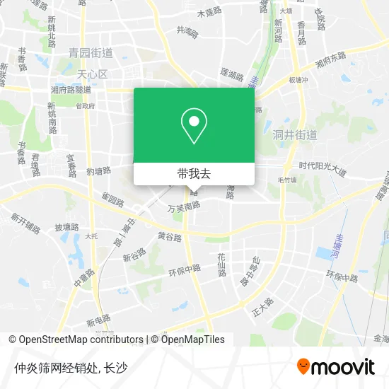 仲炎筛网经销处地图