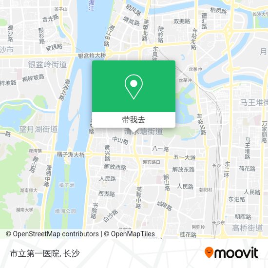 市立第一医院地图