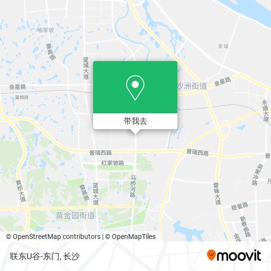联东U谷-东门地图