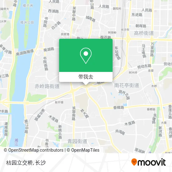 桔园立交桥地图