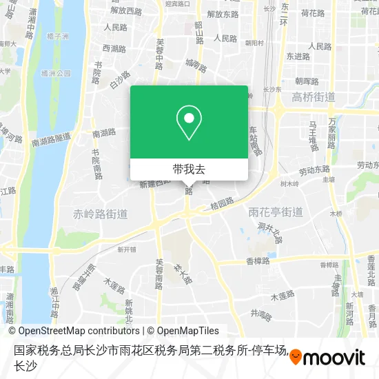 国家税务总局长沙市雨花区税务局第二税务所-停车场地图