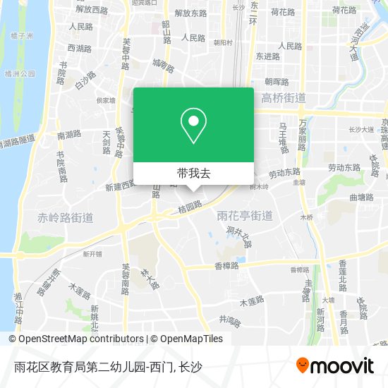 雨花区教育局第二幼儿园-西门地图
