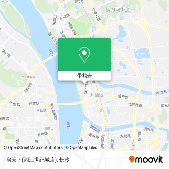 房天下(湘江世纪城店)地图