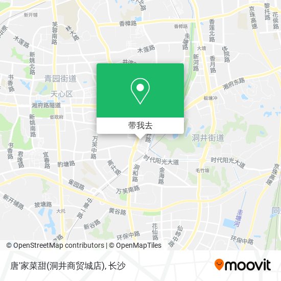 唐'家菜甜(洞井商贸城店)地图