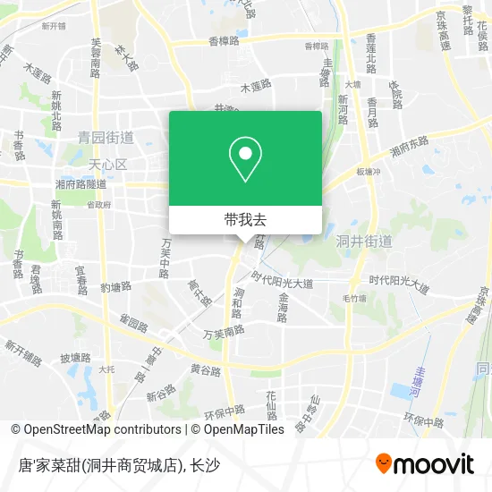 唐'家菜甜(洞井商贸城店)地图