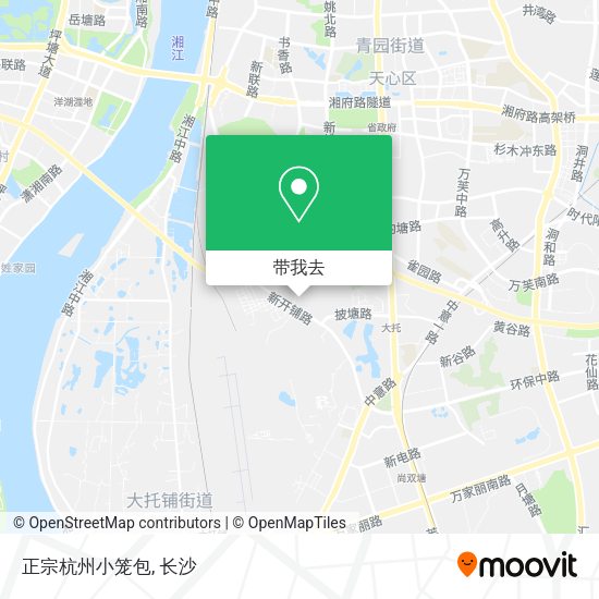 正宗杭州小笼包地图