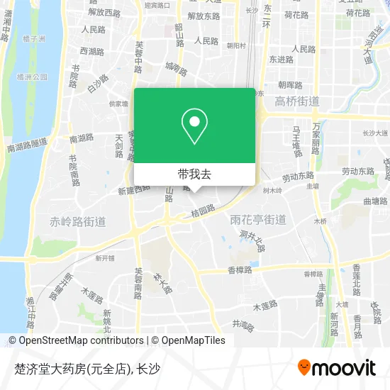楚济堂大药房(元全店)地图