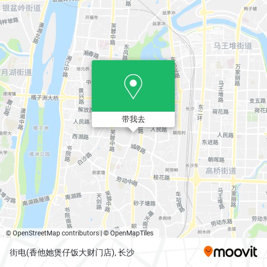 街电(香他她煲仔饭大财门店)地图