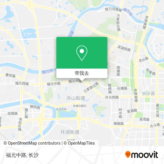 福元中路地图