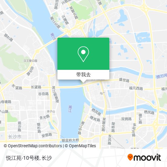 悦江苑-10号楼地图