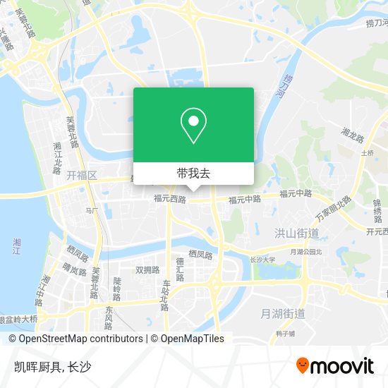 凯晖厨具地图