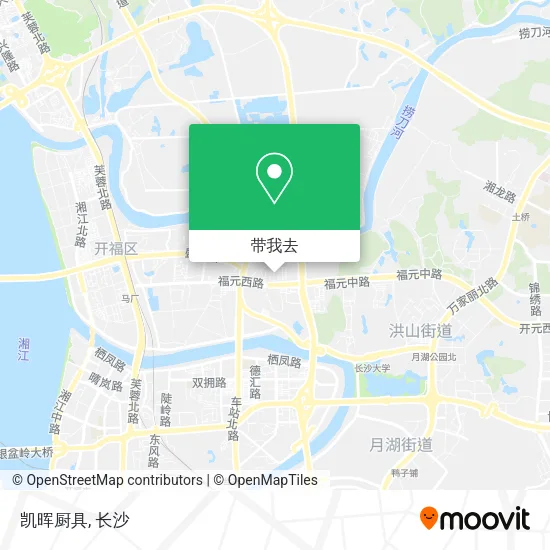凯晖厨具地图