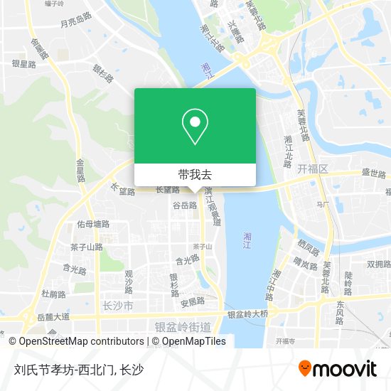 刘氏节孝坊-西北门地图