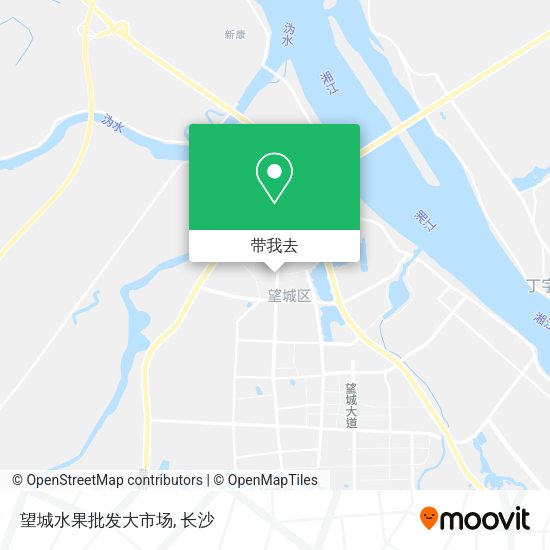 望城水果批发大市场地图