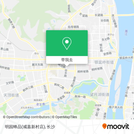 明园蜂品(咸嘉新村店)地图