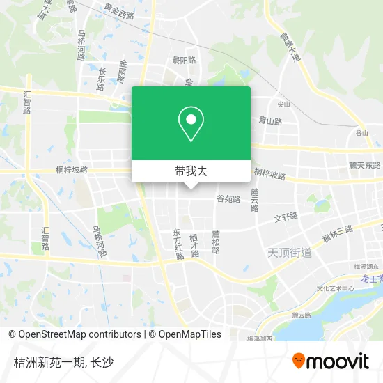 桔洲新苑一期地图