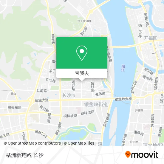 桔洲新苑路地图