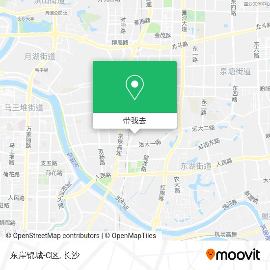 东岸锦城-C区地图