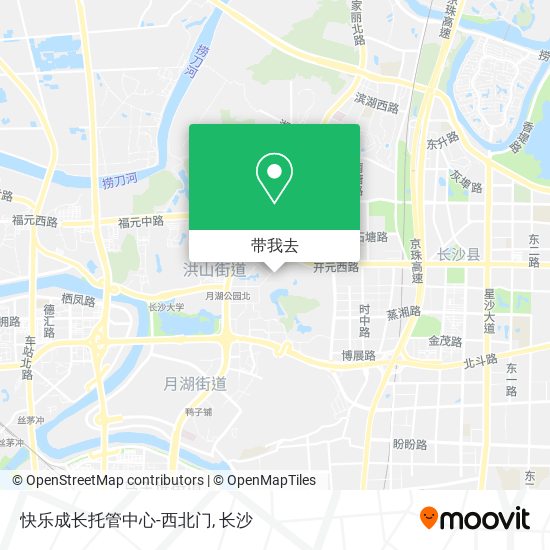 快乐成长托管中心-西北门地图