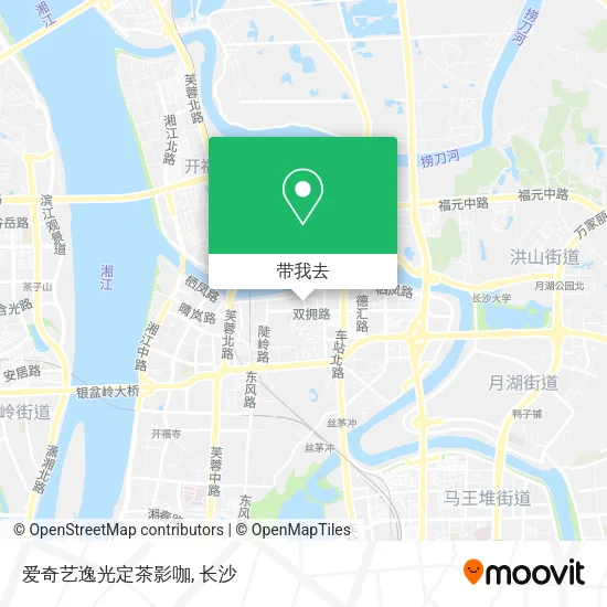 爱奇艺逸光定茶影咖地图