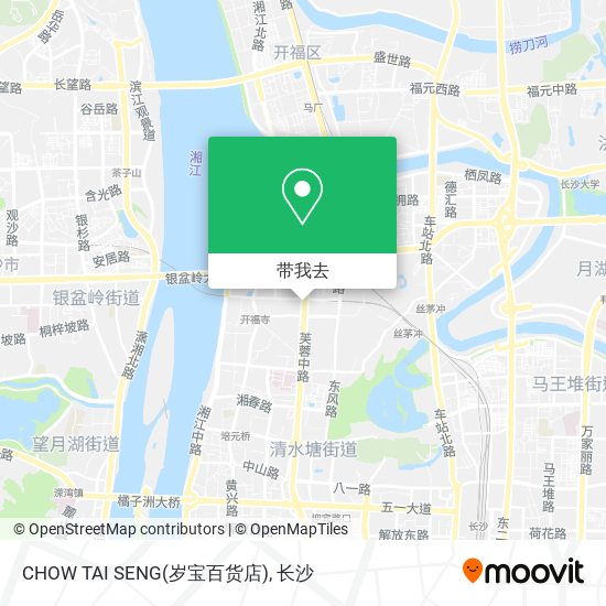 CHOW TAI SENG(岁宝百货店)地图