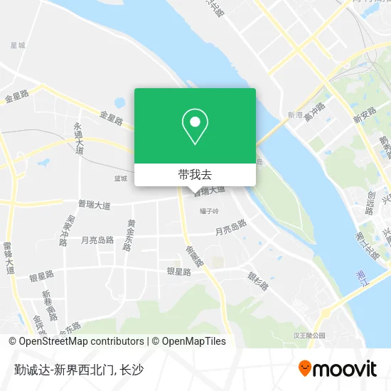 勤诚达-新界西北门地图