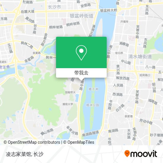 凌志家菜馆地图
