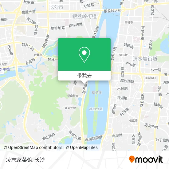 凌志家菜馆地图