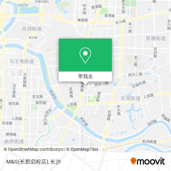 M&G(长郡启程店)地图