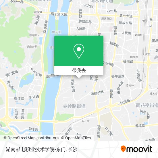 湖南邮电职业技术学院-东门地图