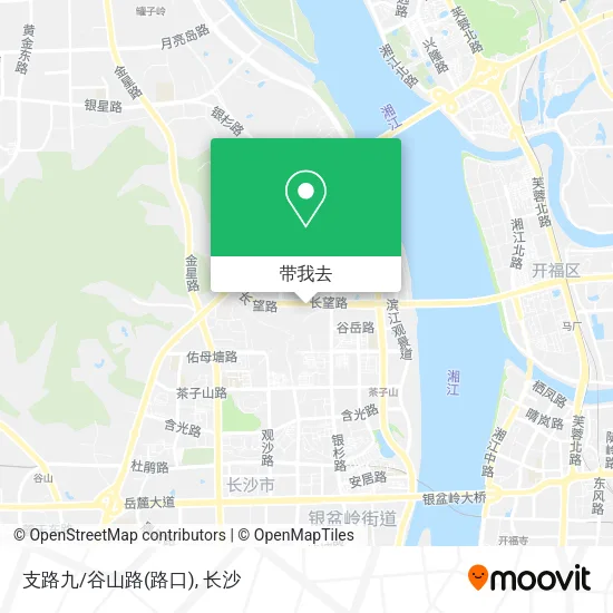 支路九/谷山路(路口)地图