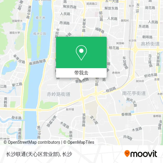 长沙联通(天心区营业部)地图