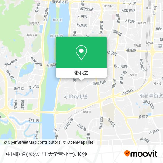 中国联通(长沙理工大学营业厅)地图