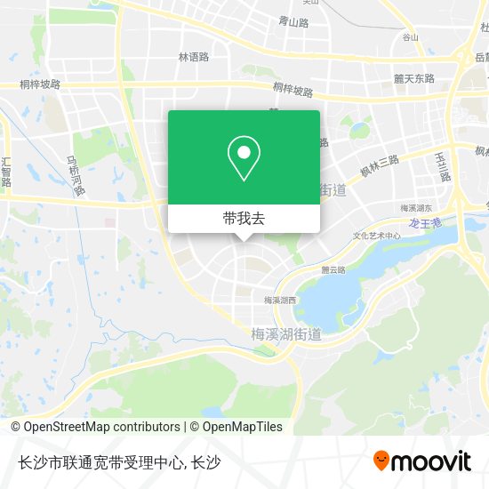 长沙市联通宽带受理中心地图