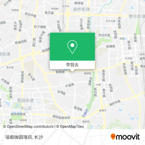 瑞都御园项目地图