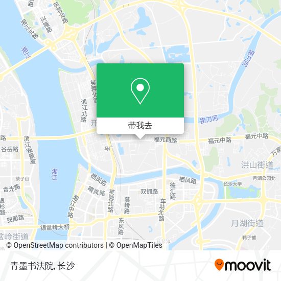青墨书法院地图