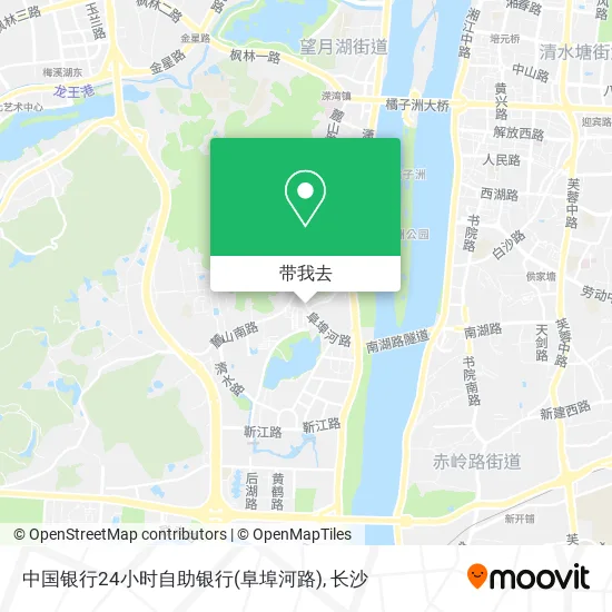 中国银行24小时自助银行(阜埠河路)地图