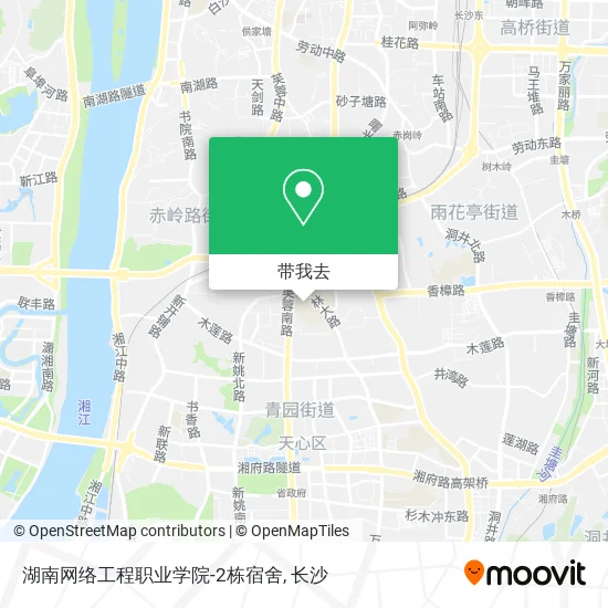 湖南网络工程职业学院-2栋宿舍地图