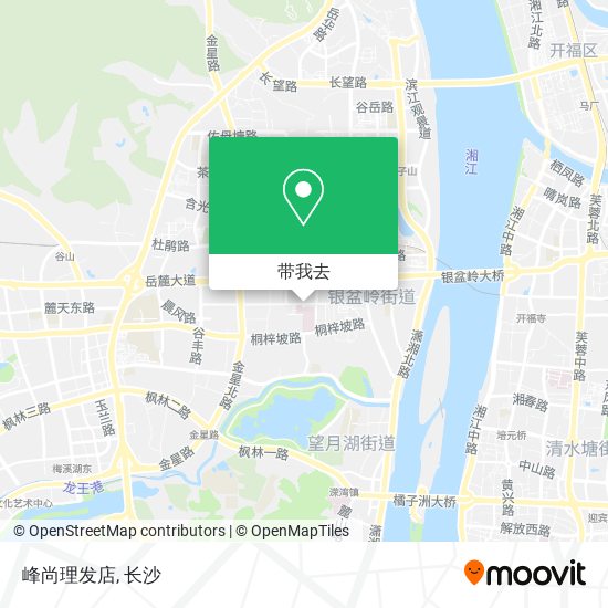 峰尚理发店地图